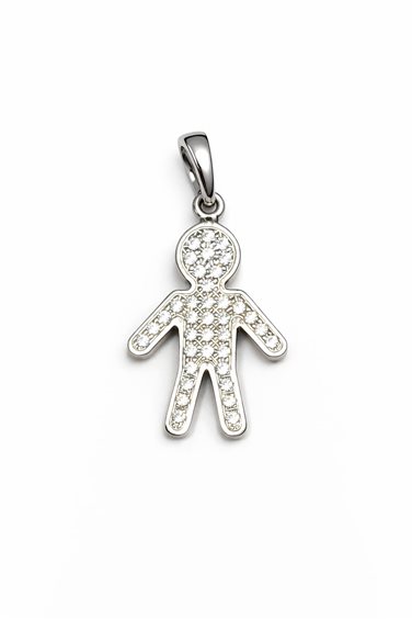 Charm Idee Preziose dal 1987 Mujer in Oro blanco Zircone IP.CHK18B/129 - IP.CHK18B/129